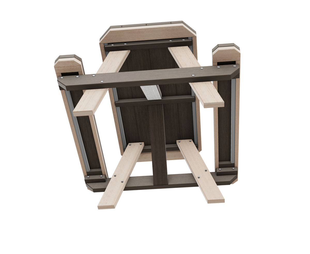 Amish Poly Outdoor 42" Picnic Table for Kids