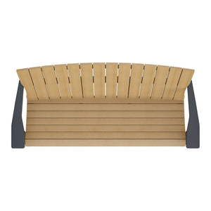 Amish Coastal 5' Poly Patio Bench