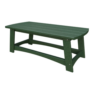 Amish Coastal Poly Coffee Table in Turf Green