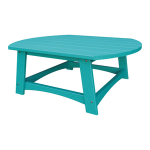 Amish Coastal Conversation Table in Aruba Blue