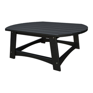 Amish Coastal Conversation Table in Black