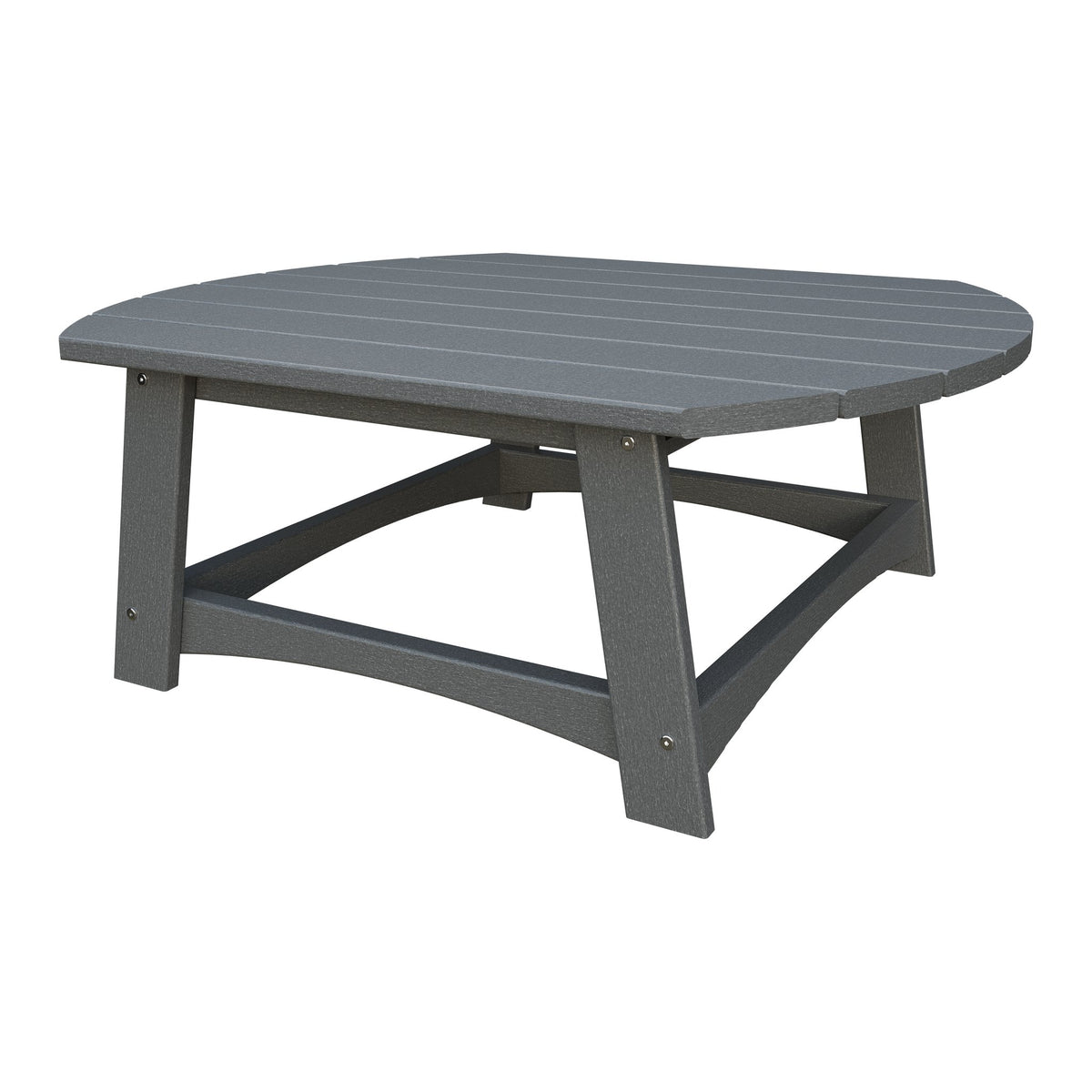 Amish Coastal Conversation Table in Gray