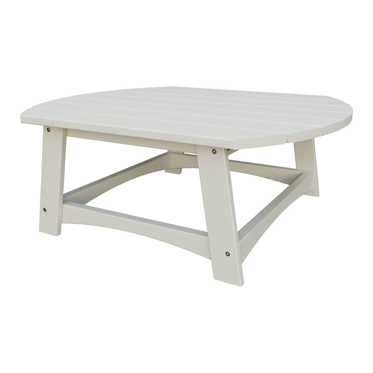 Amish Coastal Conversation Table in Ivory