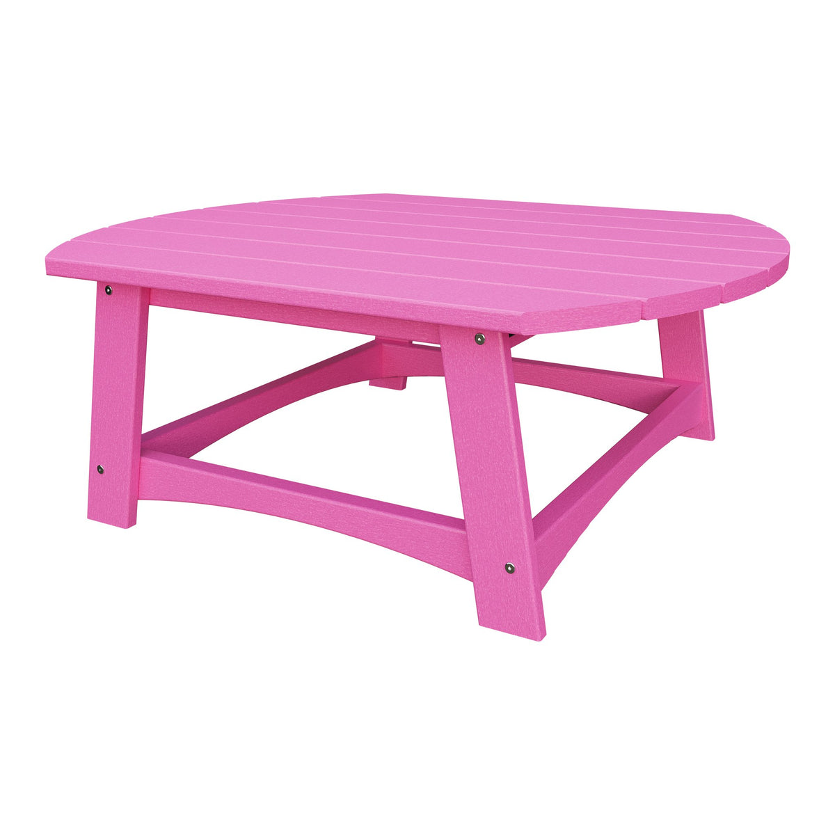 Amish Coastal Conversation Table in Pink