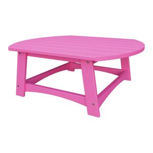 Amish Coastal Conversation Table in Pink