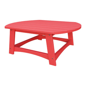Amish Coastal Conversation Table in Red