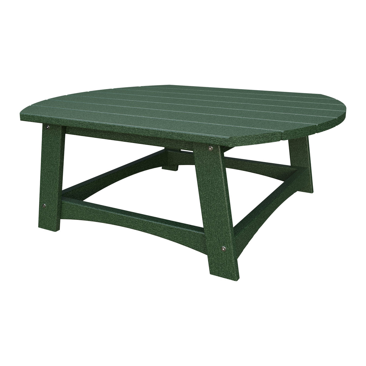 Amish Coastal Conversation Table in Turf Green