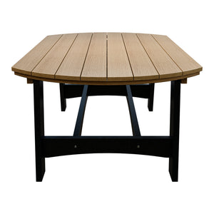 Amish Coastal Fanback 4' x 6' Patio Dining Table