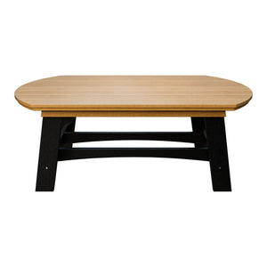 Amish Coastal Fanback 4' x 6' Patio Dining Table