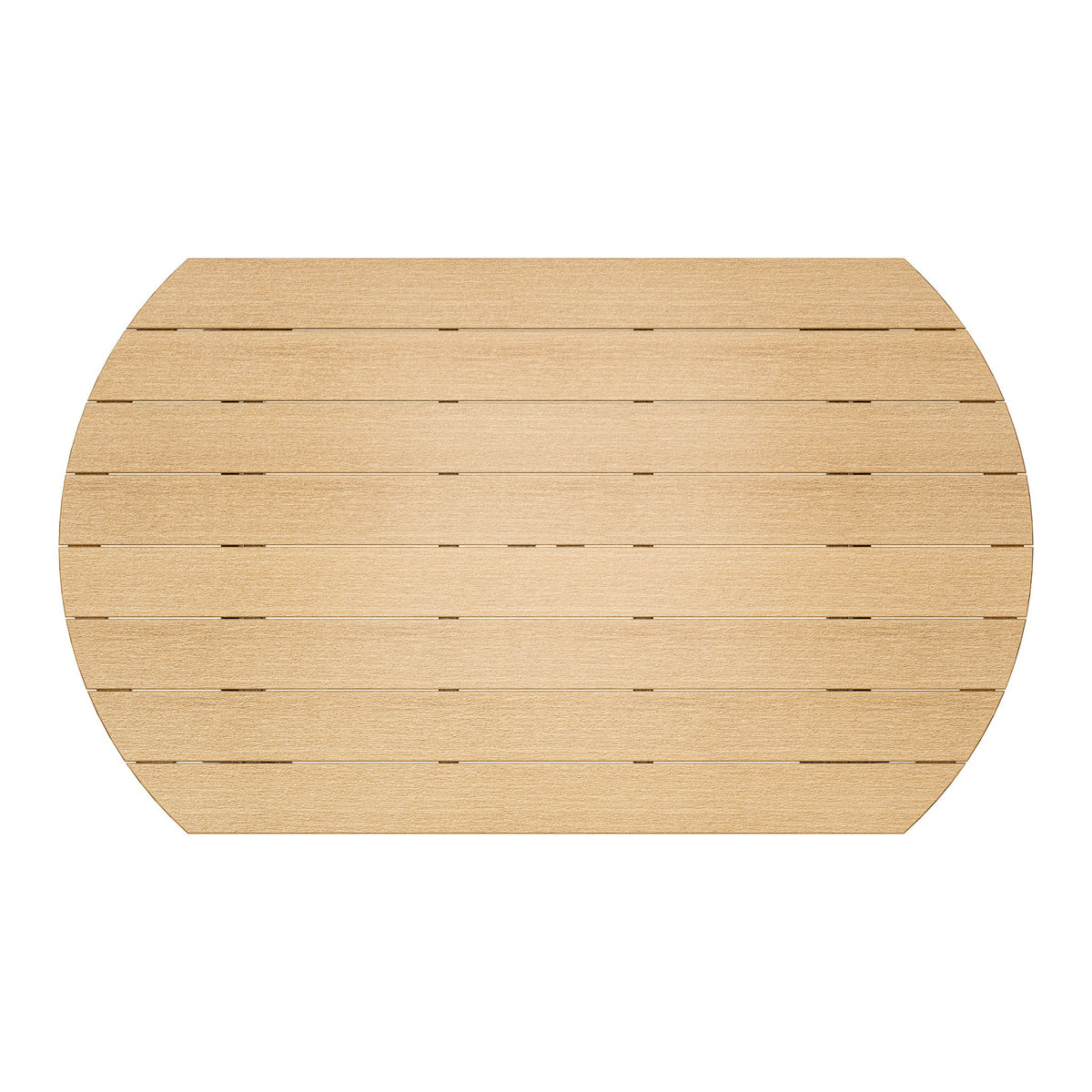 Amish Coastal Fanback 4' x 6' Patio Dining Table