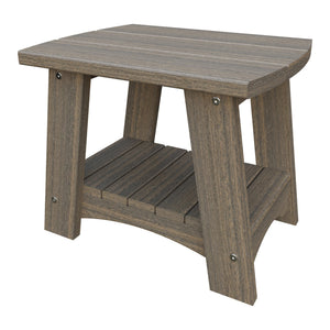 Amish Coastal Poly End Table in Coastal Gray