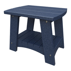 Amish Coastal Poly End Table in Patriot Blue