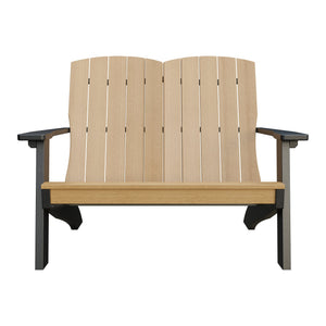 Amish Coastal Poly Love Seat