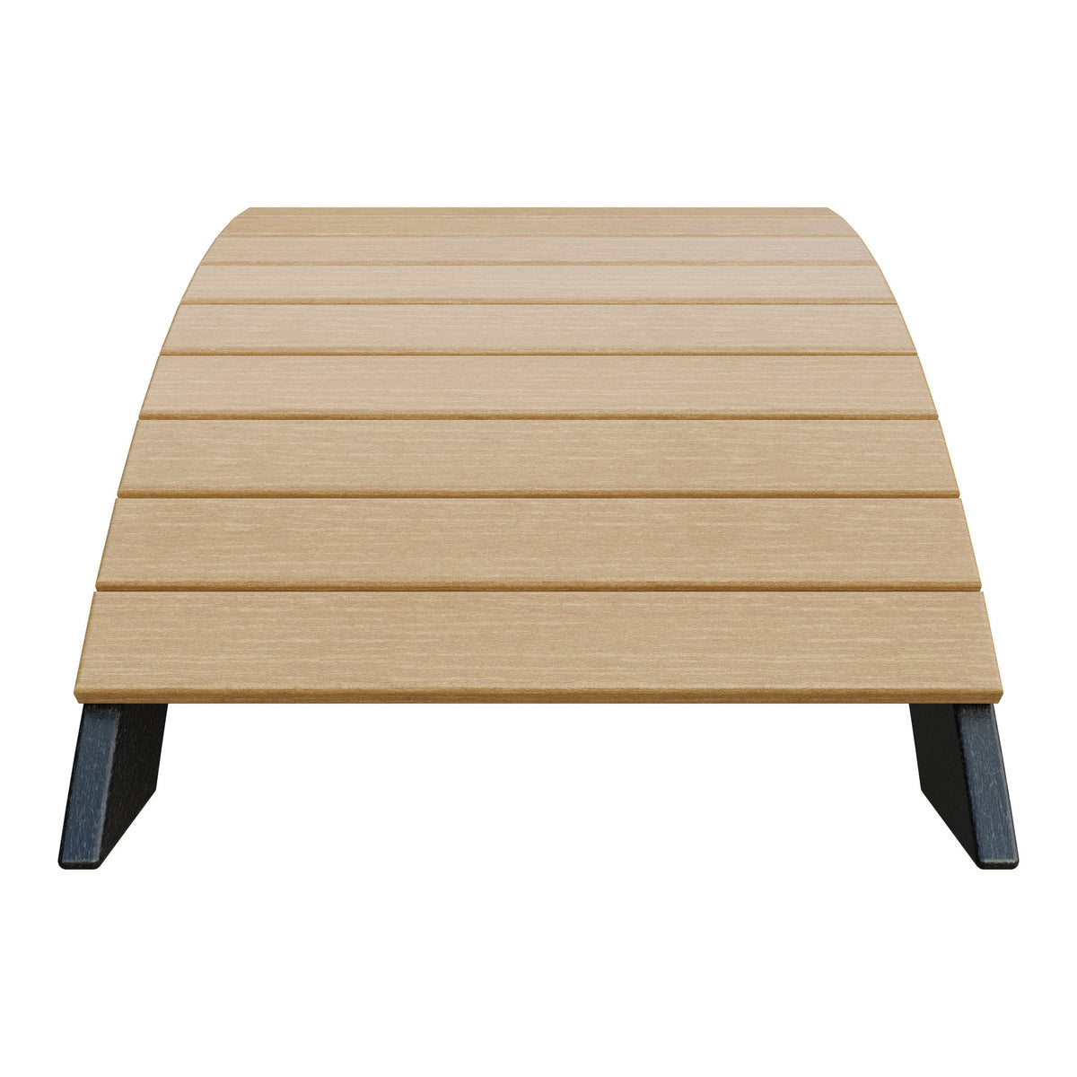 Amish Coastal Poly Ottoman
