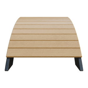 Amish Coastal Poly Ottoman