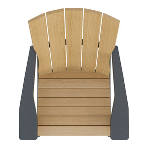 Amish Coastal Poly Patio Rocker