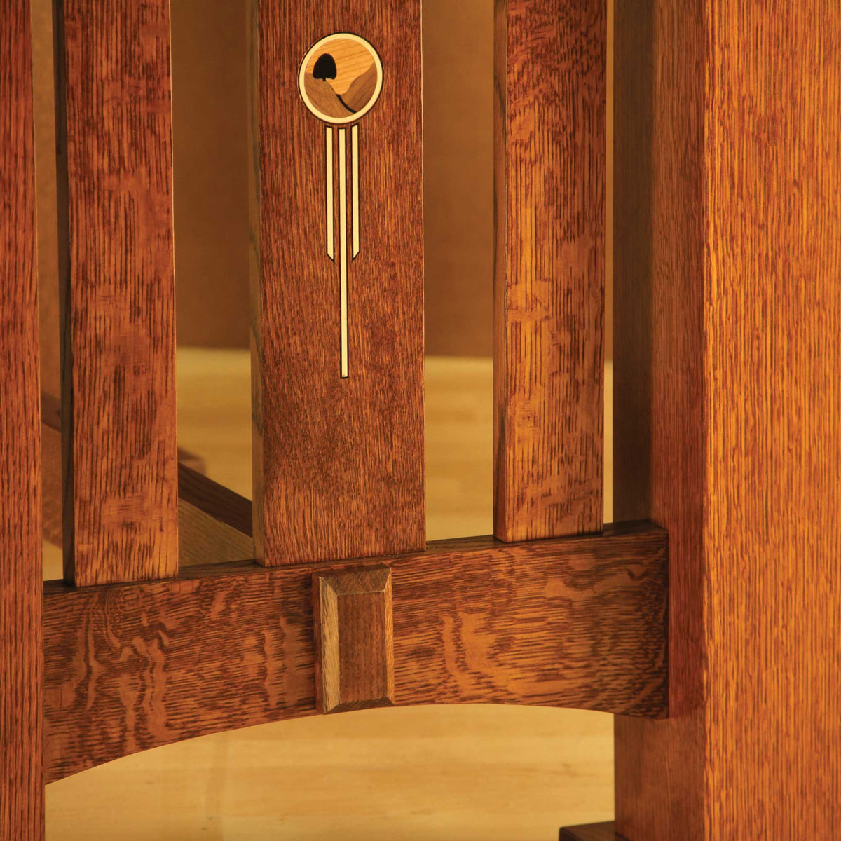 Mesa de sofá Artesano de madera maciza Amish