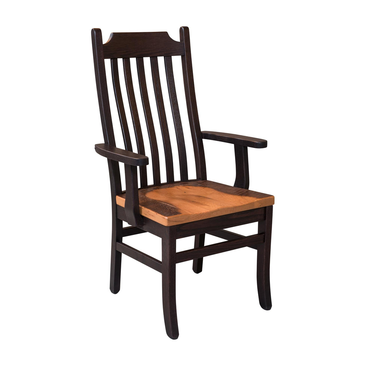 Amish Darlington Rustic Barnwood Arm Chair