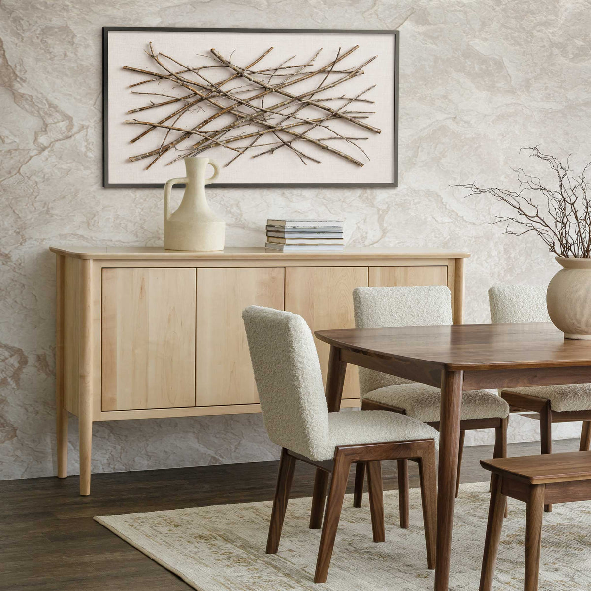 Amish Austin 4 Door Dining Room Server