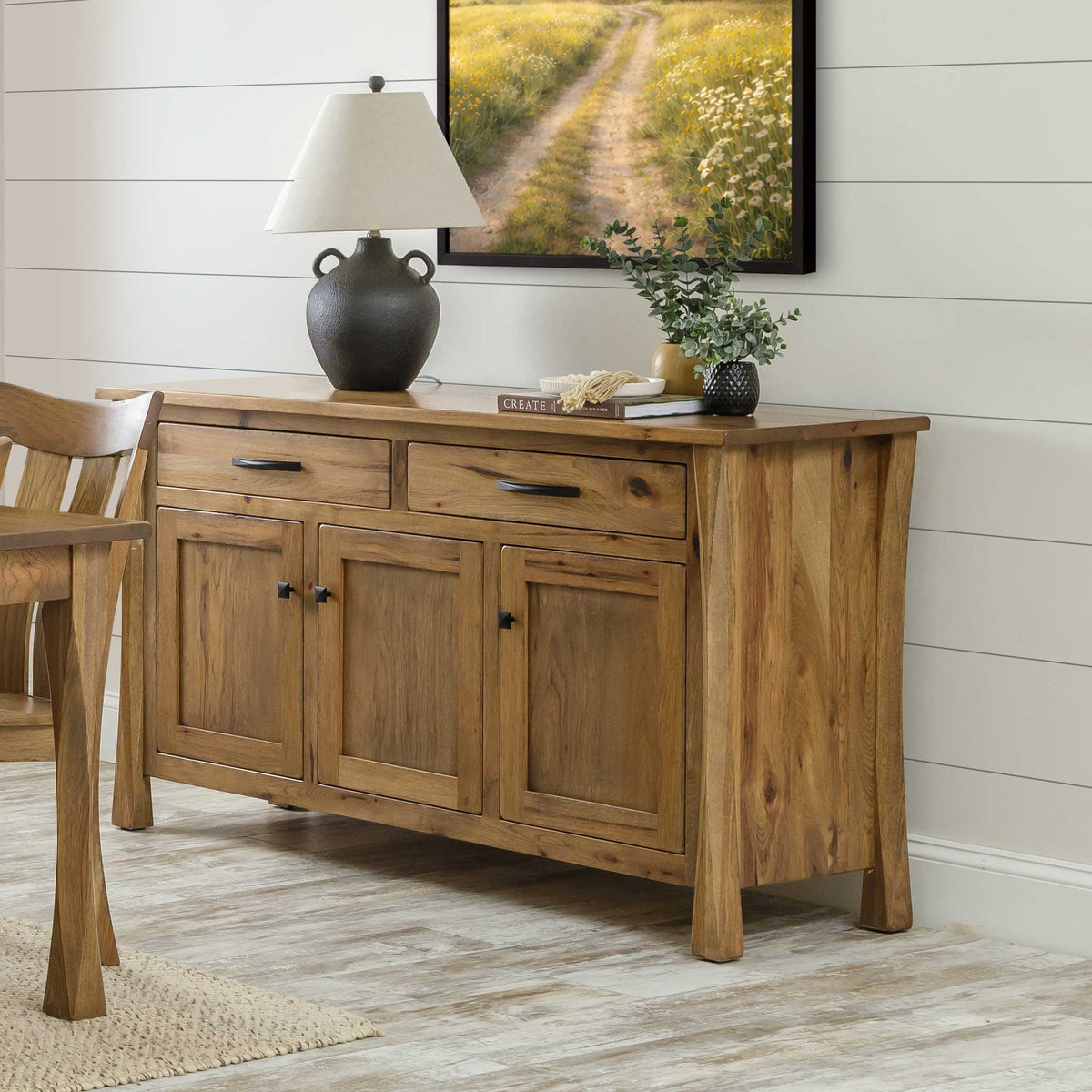 Amish Manning 3 Door Dining Room Buffet