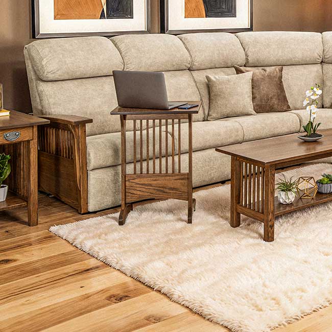 Servidor de sofá grande Amish Mission