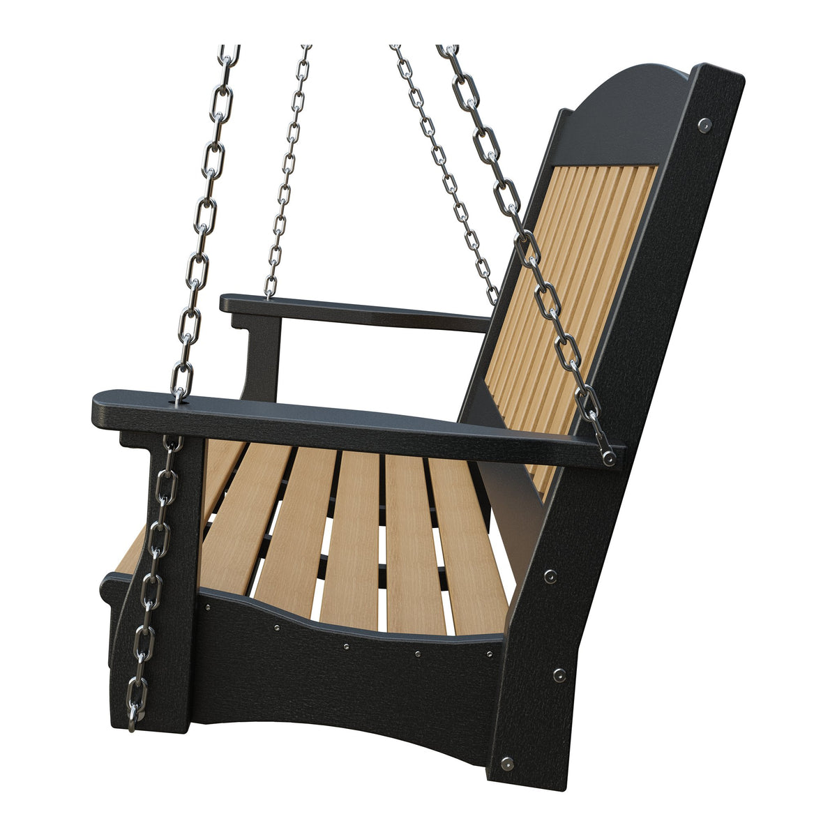 Amish Spanish Garden 4' Poly Hanging Swing