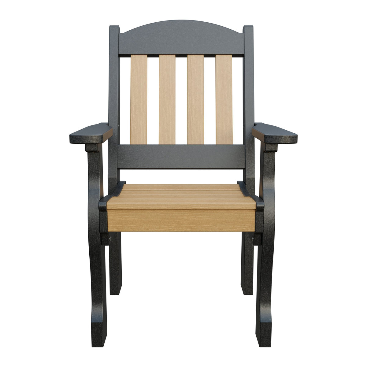 Amish Spanish Garden Poly Patio Dining Armchair