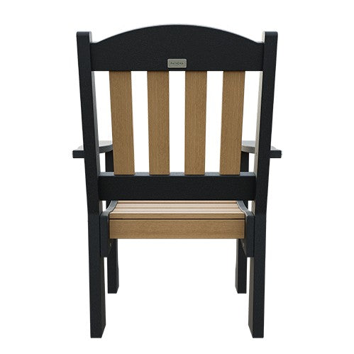 Amish Spanish Garden Poly Patio Dining Armchair
