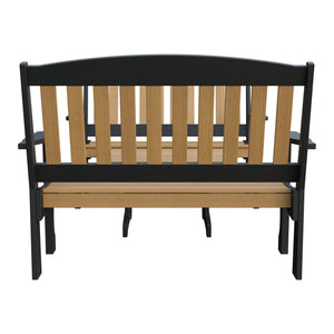 Amish Spanish Garden 3-Piece Patio Set: 2 Benches & Coffee Table