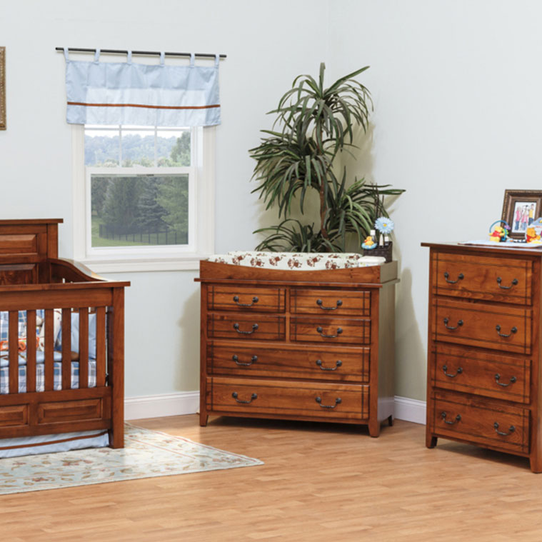 Amish Madison Kid's 6-Drawer Dresser