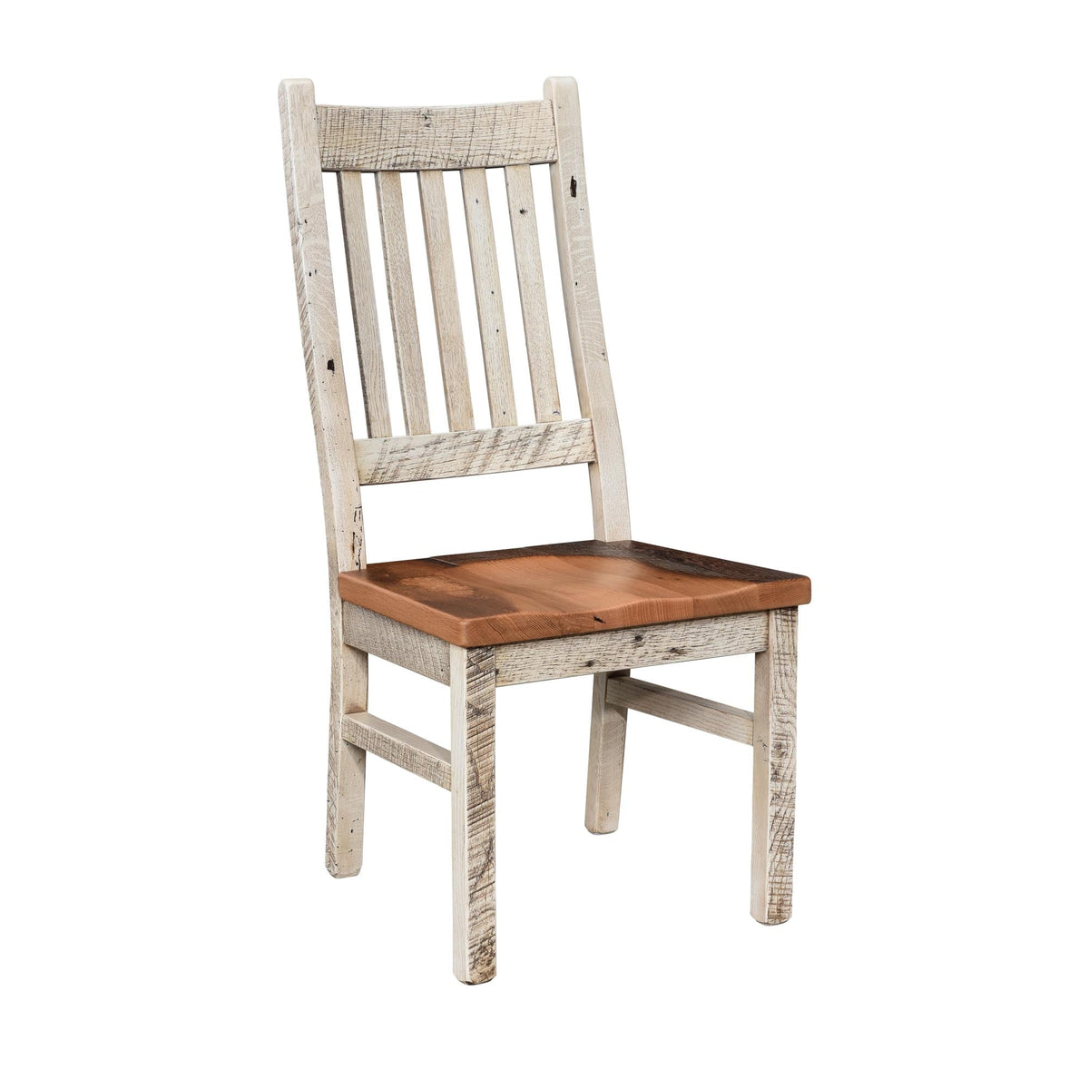 Amish Strasburg Rustic Barnwood Side Chair