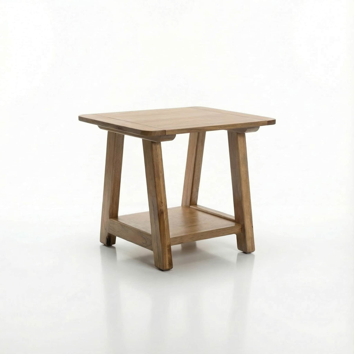 Amish Fulton Rustic Barnwood End Table