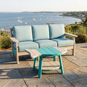 Amish Van Buren Poly Patio Sofa with Removable Cushions