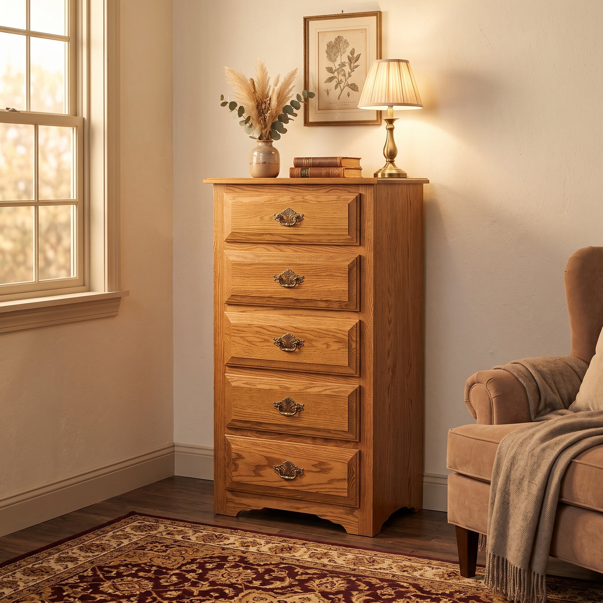 lingerie dresser Eden Amish Shaker 5-Drawer Chest Size:45 / US 18 The evolution of Dress 1 Solid Wood Top RTW Formal Shirt