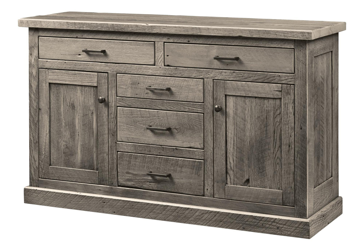 Amish Epping Rustic Barnwood Server