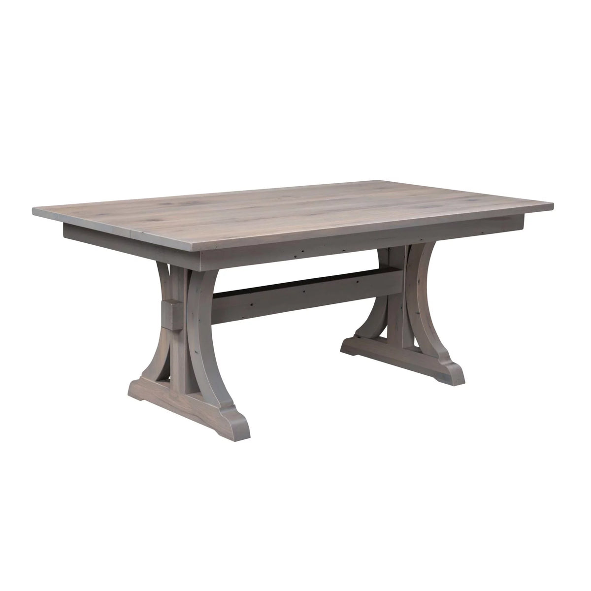 Amish Woodstock Rustic Barnwood Extendable Top Table
