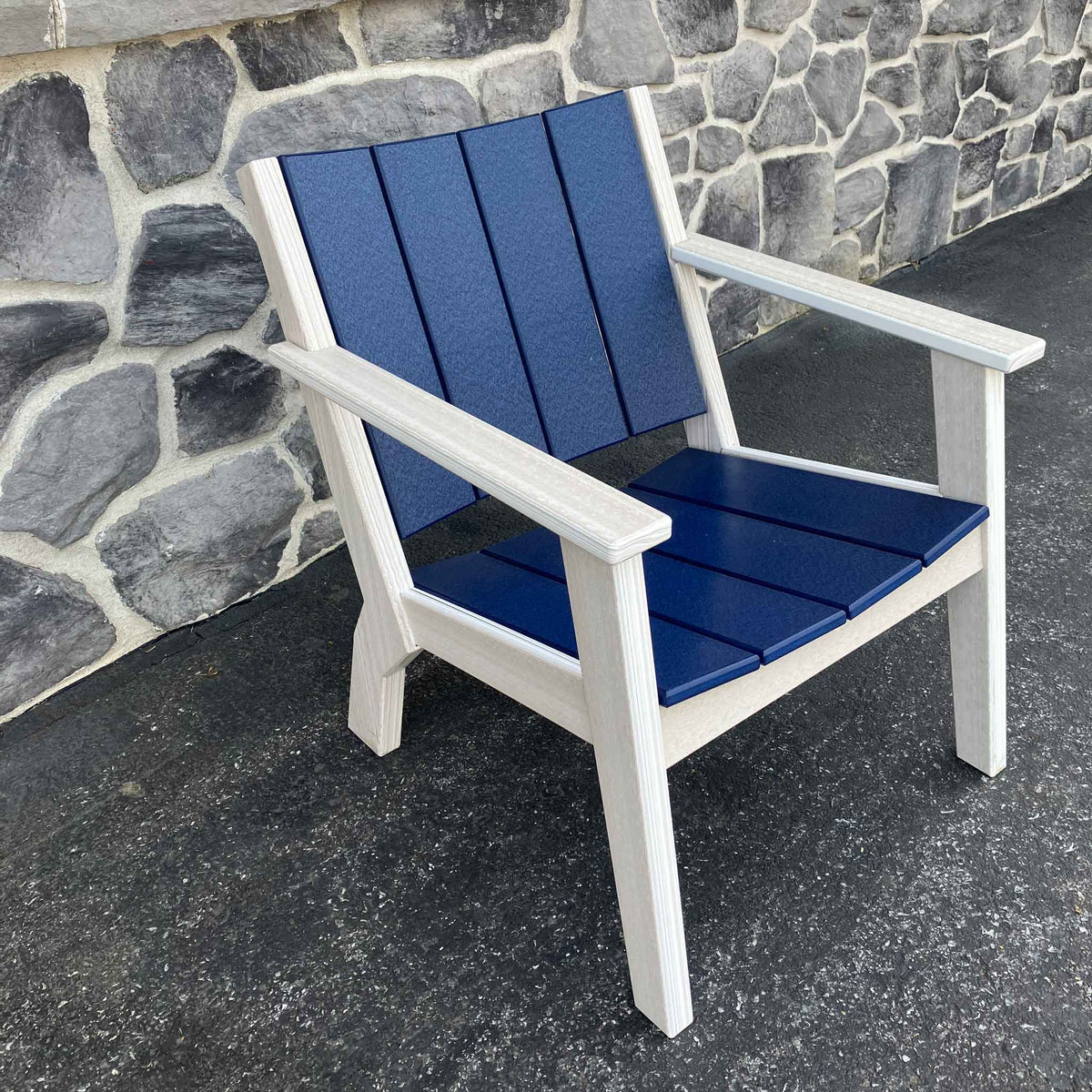 Amish Kent Island 5pc Poly Sofa & Chair Set for 7