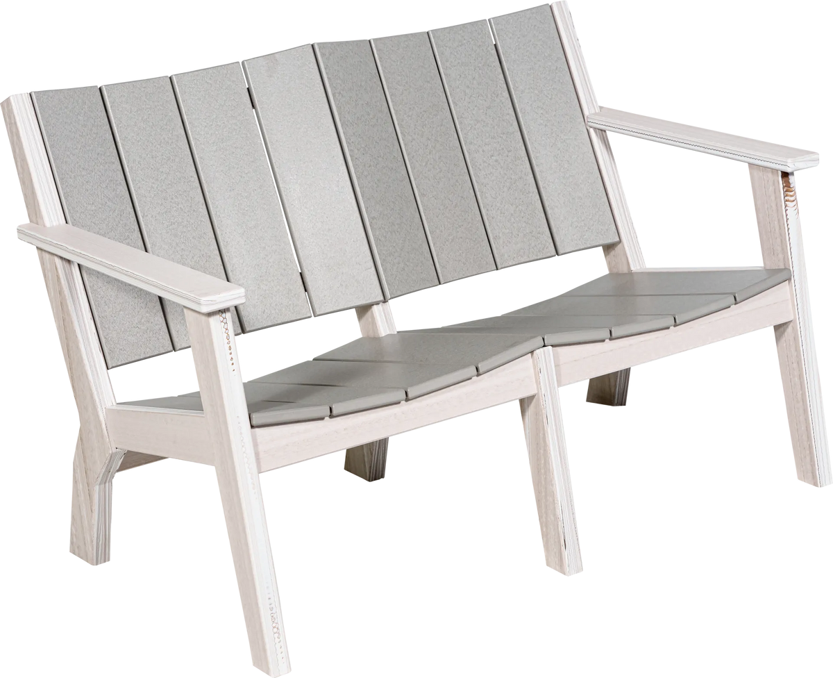 Amish Kent Island 5pc Poly Sofa & Chair Set for 7