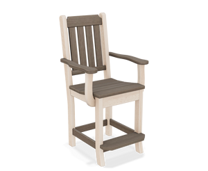 Amish Keystone Poly Patio Counter Chair