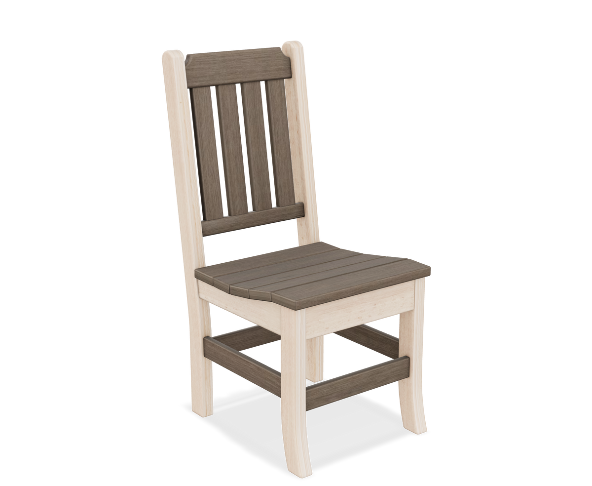 Amish Keystone 60" Round Patio Dining Table Set for 8