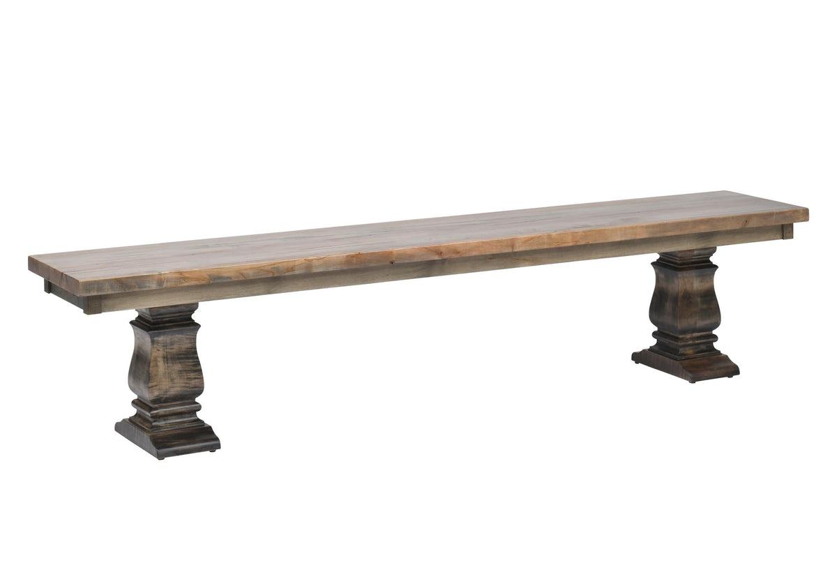 Amish Eastwood Rustic Barnwood Bench