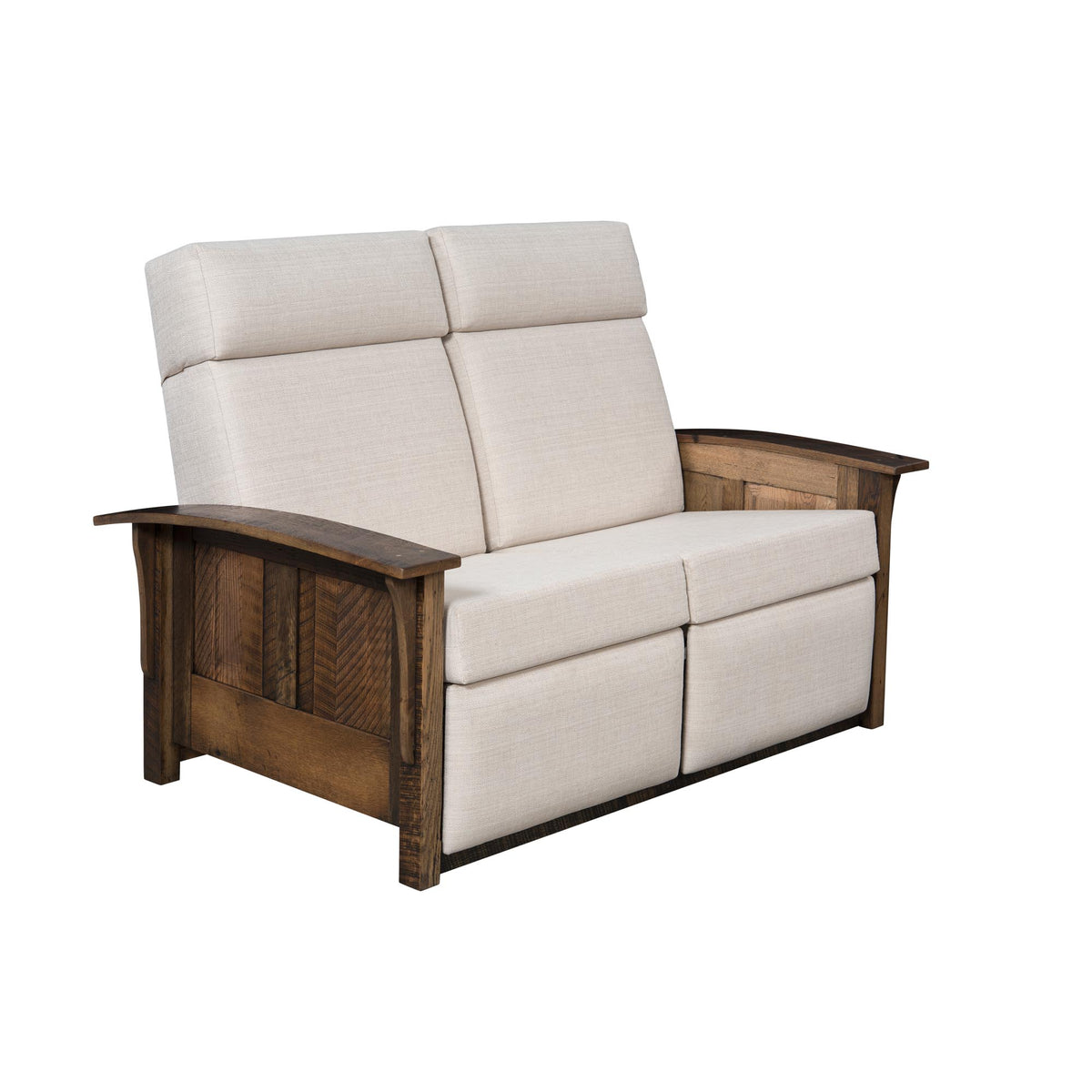 Amish Rhinebeck Rustic Barnwood Loveseat