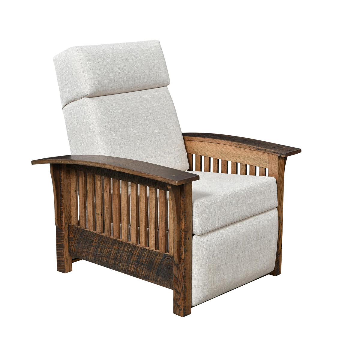 Amish Rhinebeck Rustic Barnwood Recliner