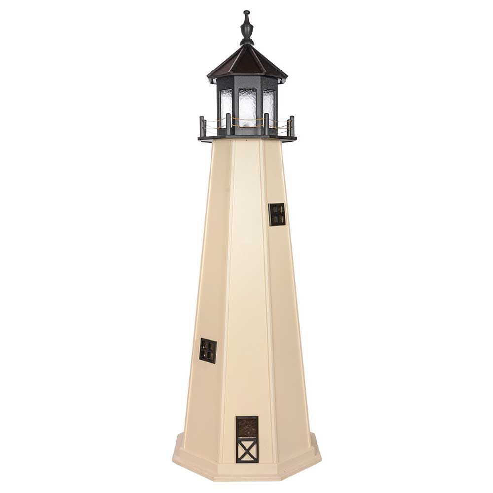 LIGHTHOUSE TSUCHI トライアルセット Amish 8' Wood Outdoor Decorative Lighthouse