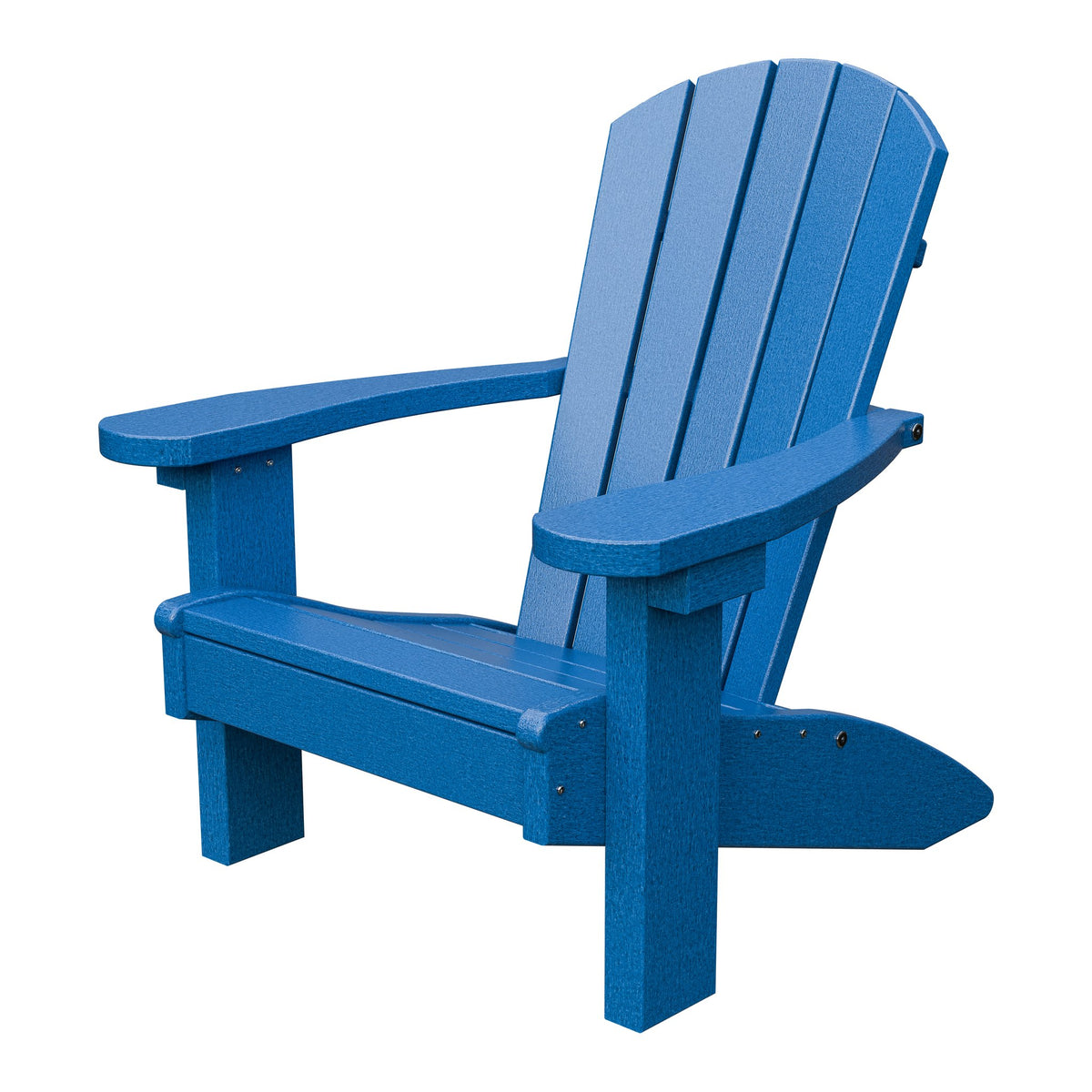 Amish Li'l Poly Adirondack Chair for Kids in Blue