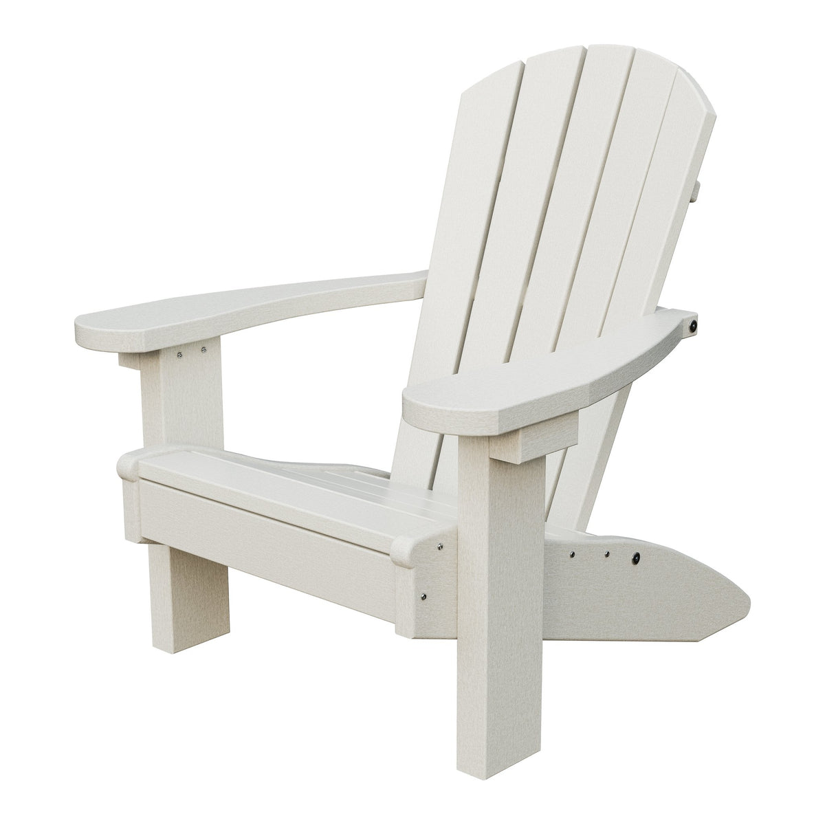 Amish Li'l Poly Adirondack Chair for Kids in Ivory