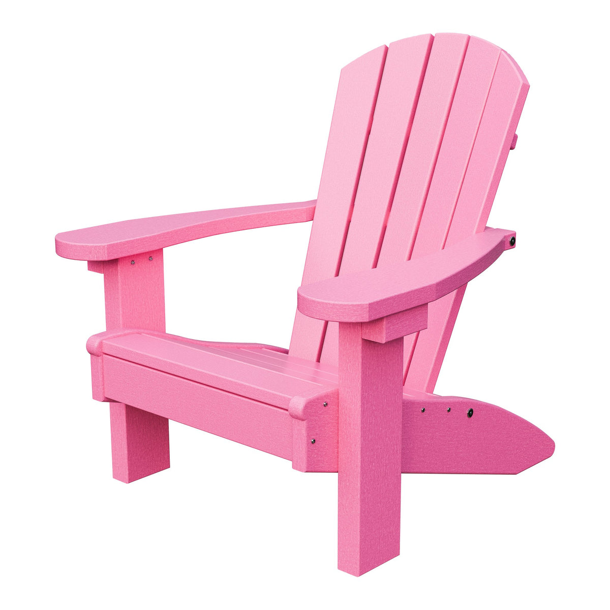 Amish Li'l Poly Adirondack Chair for Kids in Pink