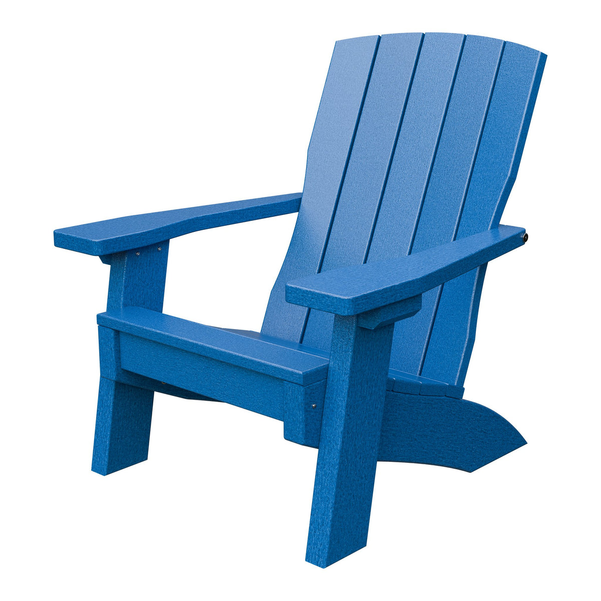 Amish Li'l Poly Coastal Chair for Kids in Blue
