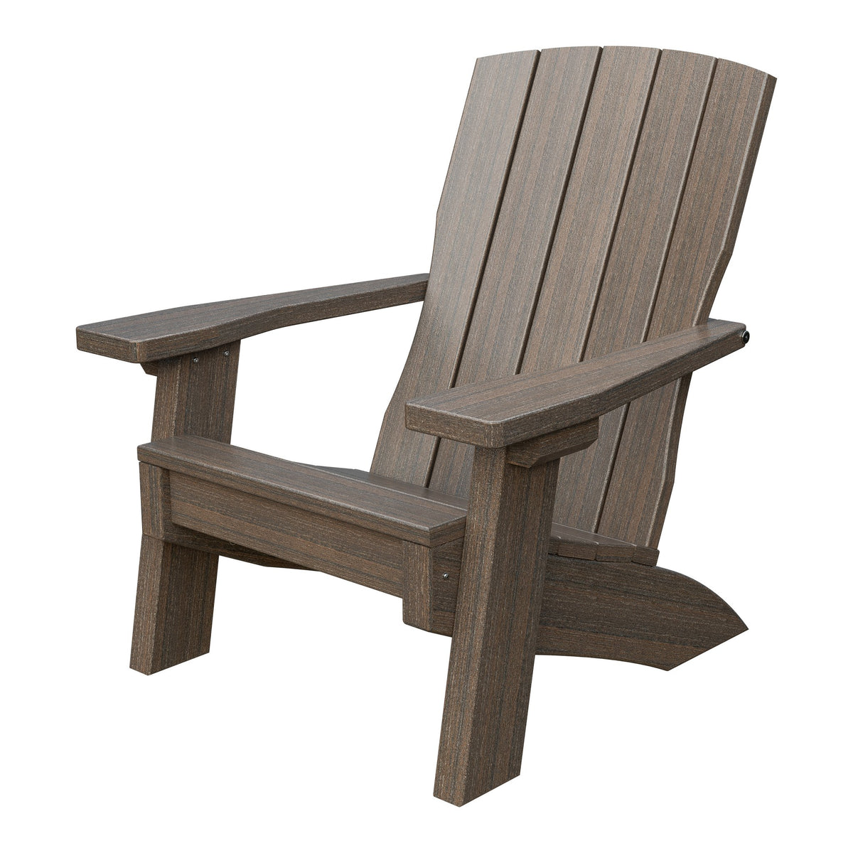Amish Li'l Poly Coastal Chair for Kids in Brazilian Walnut