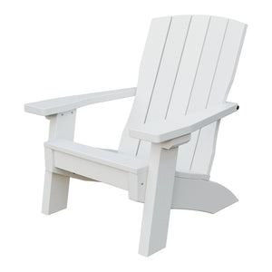Amish Li'l Poly Coastal Chair for Kids in Bright White